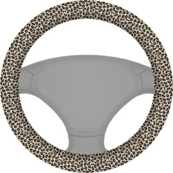 Handmade Purple Leopard Cheetah Print Steering Wheel Cover