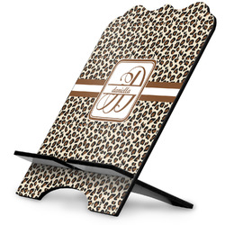 Leopard Print Stylized Tablet Stand (Personalized)