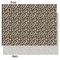 Leopard Print Tissue Paper - Heavyweight - Medium - Front & Back