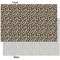 Leopard Print Tissue Paper - Heavyweight - XL - Front & Back