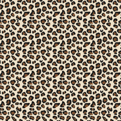 Leopard Print Wallpaper & Surface Covering (Water Activated 24"x 24" Sample)