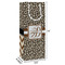 Leopard Print Wine Gift Bag - Dimensions