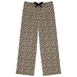 Leopard Print Womens Pajama Pants - S