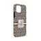 Leopard Print iPhone 13 Mini Tough Case - Angle