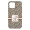 Leopard Print iPhone 13 Pro Max Tough Case - Back