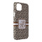 Leopard Print iPhone 14 Plus Case - Angle