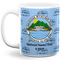 Carolina Airstream Club Coffee Mug - 11 oz - Full- White