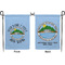 Carolina Airstream Club Garden Flag - Double Sided Front and Back