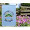 Carolina Airstream Club Garden Flag - Outside In Flowers