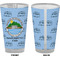 Carolina Airstream Club Pint Glass - Full Color - Front & Back Views