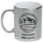 Carolina Airstream Club Metallic Silver Mug