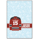 Hockey Wood Print - 20x30 (Personalized)