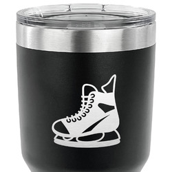 Hockey 30 oz Stainless Steel Tumbler - Black - Single Sided