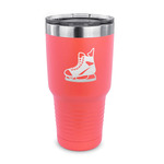 Hockey 30 oz Stainless Steel Tumbler - Coral - Single Sided