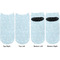 Hockey Adult Ankle Socks - Double Pair - Front and Back - Apvl