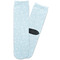 Hockey Adult Crew Socks - Single Pair - Front and Back