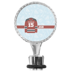 Hockey Wine Bottle Stopper (Personalized)