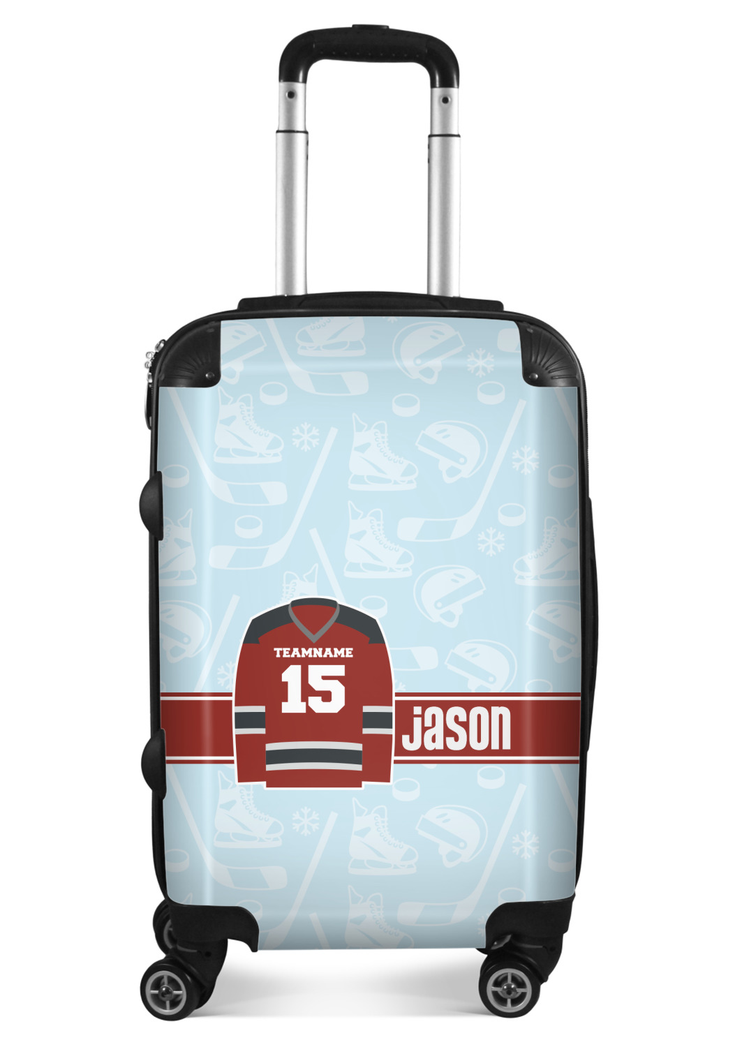 Custom Hockey Suitcase Personalized YouCustomizeIt