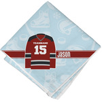 Hockey Cloth Cocktail Napkin - Single w/ Name and Number