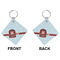 Hockey Diamond Keychain (Front + Back)