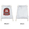 Hockey Drawstring Backpacks - Sweatshirt Fleece - Single Sided - APPROVAL