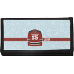 Hockey Canvas Checkbook Cover (Personalized)