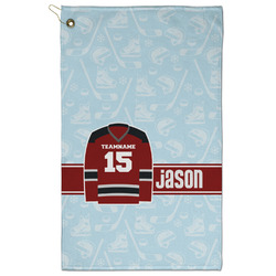 Hockey Golf Towel - Poly-Cotton Blend - Large w/ Name and Number