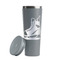 Hockey Grey RTIC Everyday Tumbler - 28 oz. - Lid Off