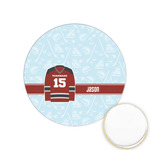 Hockey Printed Cookie Topper - 1.25" (Personalized)