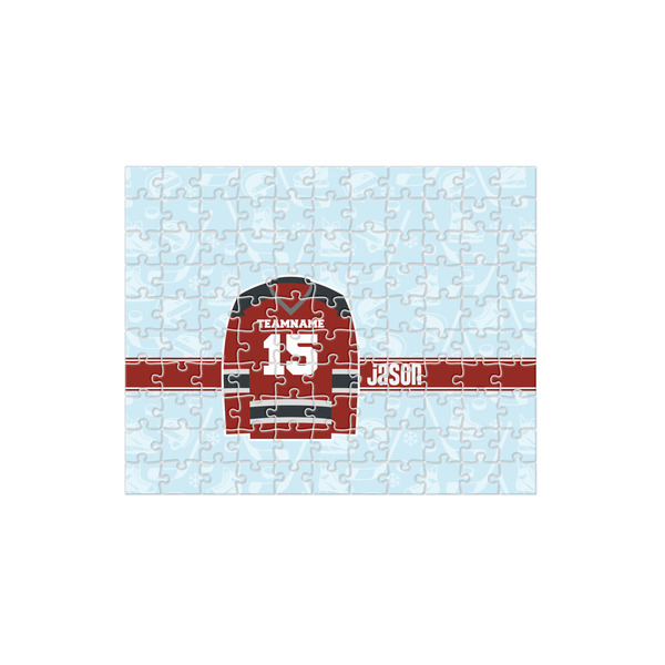 Custom Hockey 110 pc Jigsaw Puzzle (Personalized)