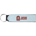 Hockey Neoprene Keychain Fob (Personalized)