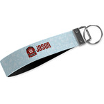 Hockey Webbing Keychain Fob - Large (Personalized)