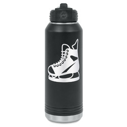 Hockey Water Bottles - Laser Engraved - Front & Back