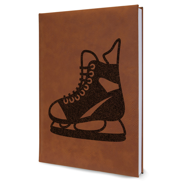 Custom Hockey Leather Sketchbook - Large - Single Sided