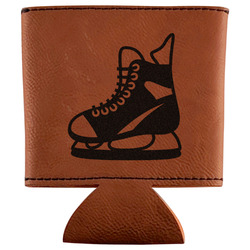 Hockey Leatherette Can Sleeve