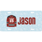 Hockey Front License Plate (Personalized)