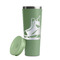 Hockey Light Green RTIC Everyday Tumbler - 28 oz. - Lid Off