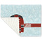 Hockey Linen Placemat - Folded Corner (single side)