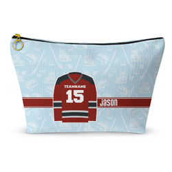 Hockey Makeup Bag - Large - 12.5"x7" (Personalized)