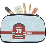 Hockey Makeup / Cosmetic Bag - Medium (Personalized)