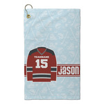 Hockey Microfiber Golf Towel - Small (Personalized)