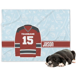 Hockey Dog Blanket - Regular (Personalized)