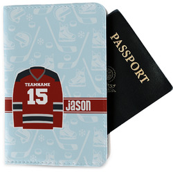 Hockey Passport Holder - Fabric (Personalized)