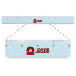 Hockey Plastic Ruler - 12" (Personalized)