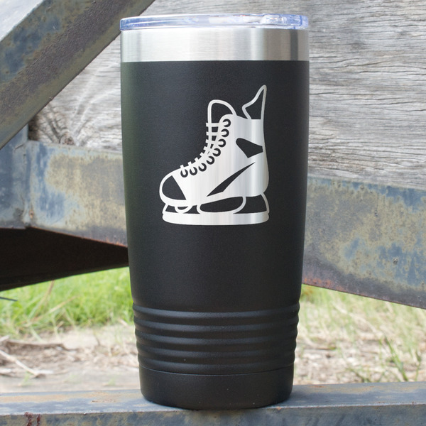 Custom Hockey 20 oz Stainless Steel Tumbler