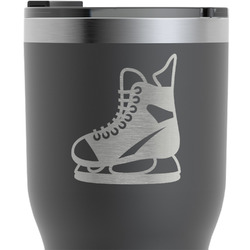 Hockey RTIC Tumbler - Black - Engraved Front