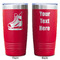 Hockey Red Polar Camel Tumbler - 20oz - Double Sided - Approval