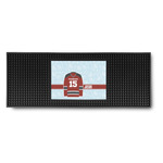 Hockey Rubber Bar Mat (Personalized)