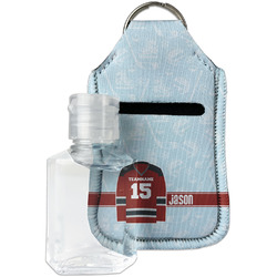 Hockey Hand Sanitizer & Keychain Holder (Personalized)