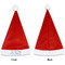 Hockey Santa Hats - Front and Back (Single Print) APPROVAL